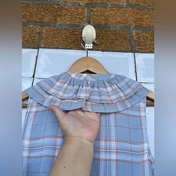 Veronica Beard Leina Shirt in Vapor Multi XS - Picture 8 of 15